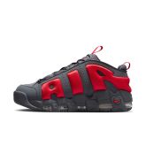 Nike Air More Uptempo Low "Dark Grey Light Crimson"