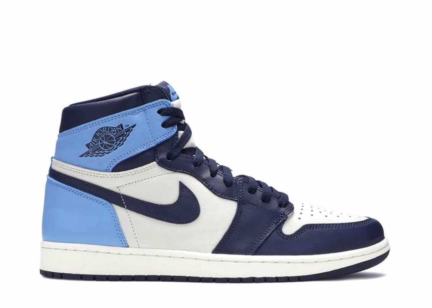 Jordan 1 Retro High Obsidian UNC