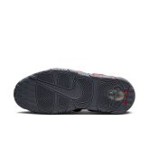 Nike Air More Uptempo Low "Dark Grey Light Crimson"