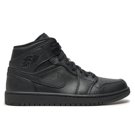 Jordan 1 Mid Triple Black